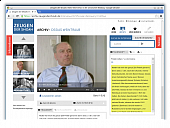 Archive with video player