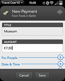 Frank paid admission to the museum