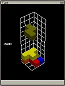 3D Tetris Pause